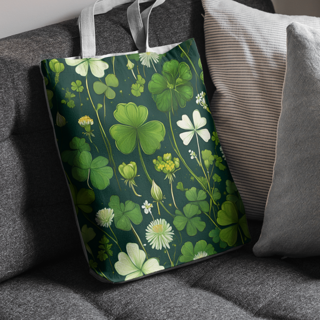 Four-Leaf Clover Pattern – Digital Download for St. Patrick’s Day Décor, Gifts & DIY Projects - ForArtHunters